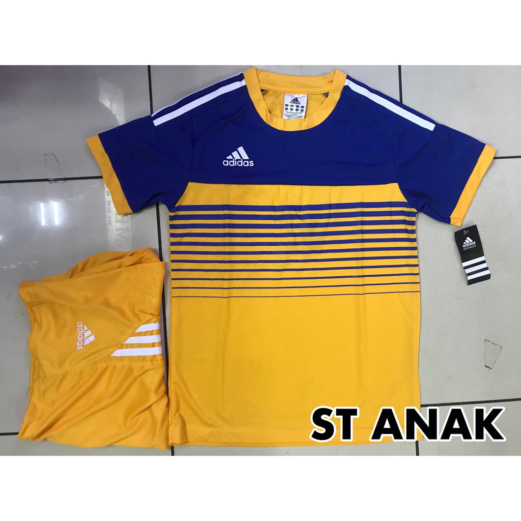 FLASH SALE Setelan Futsal Anak SD SMP JEPANG KUNING Jersey Sepak