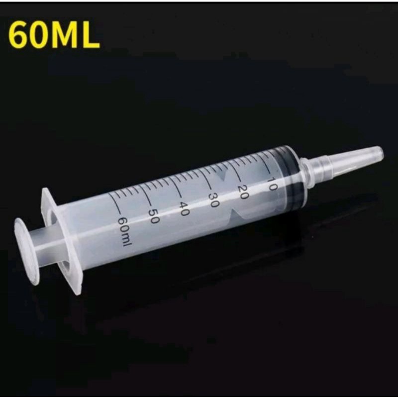 suntikan | syringe | Alat Suntik pembersih hidung sambungan ( 60 Ml )