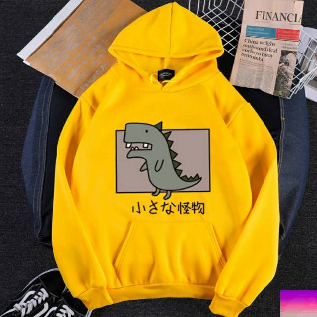 HOODIE TOKYO DINO HOODIE WANITA LUCU / HOODIE WANITA TEBAL