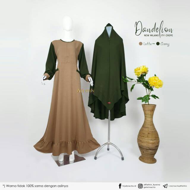Gamis Set Dandelion By Afifathin