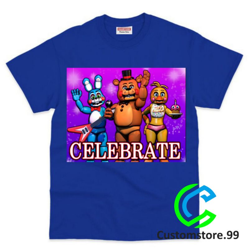 BAJU ANAK KAOS ANAK FNAF FIVE NIGHTS AT FREDDY'S TERBARU BAHAN PREMIUM