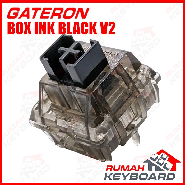 Jual Switch Gateron Box Ink Black V2 5 Pin 60g Pcb Mount