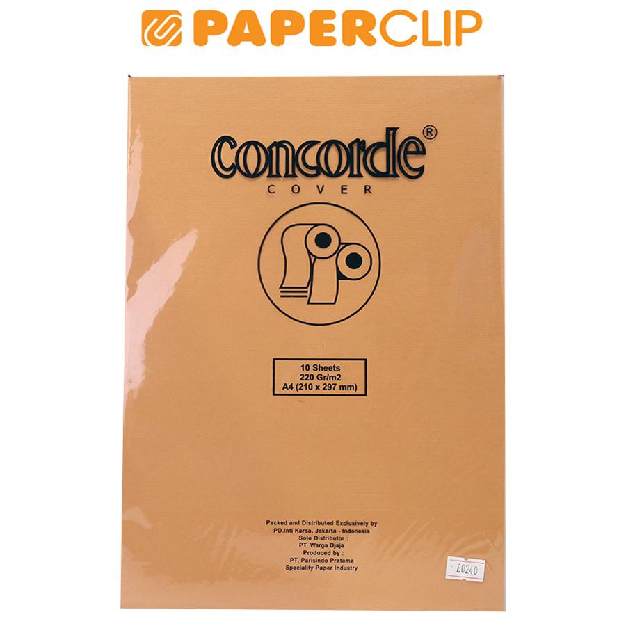 

KERTAS COVER A4 CONCORDE 80240 220 ISI 10