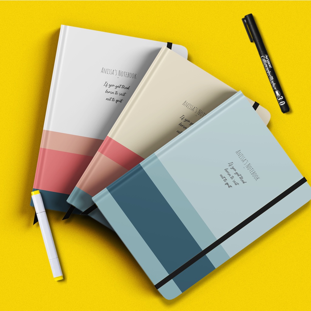 

Buku Diary Harian Lucu Unik Custom Warna Pastel Tulisan Quotes A5 A6 Custom Warna dan Tulisan Nama Quotes untuk Hadiah Kado Pacar