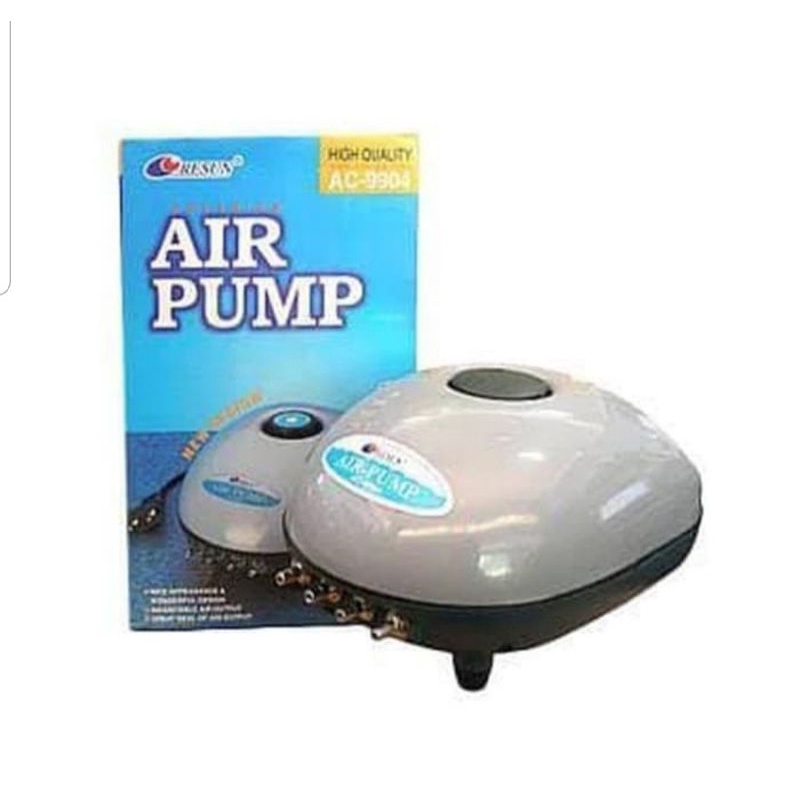 Resun AC 9904 aerator 4 lubang pompa gelembung udara aquarium