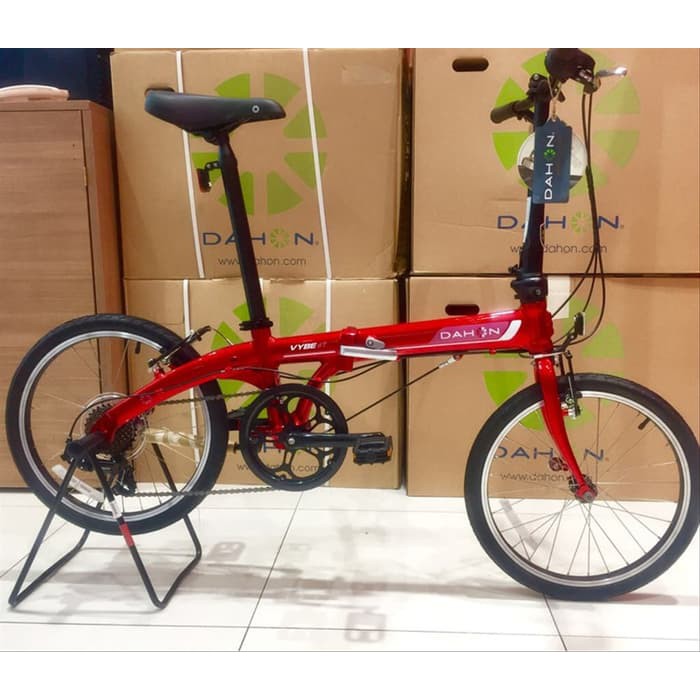  Folding  Bike  Sepeda Lipat 20 Dahon Vybe d7 aksesoris 