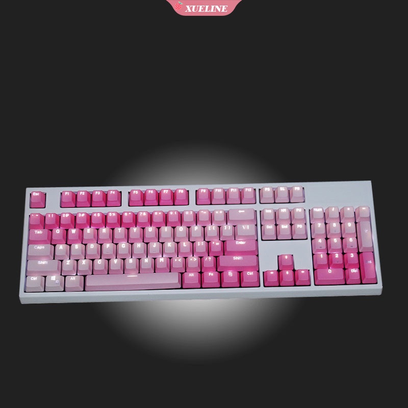 104 -key PBT Set Word penetration dyed Keycap Switches Mechanical Keyboar |XUELI|