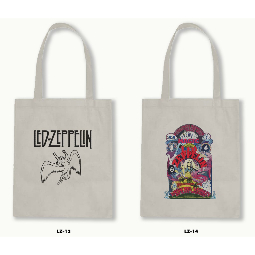 TOTE BAG BLACU - LED ZEPPELIN .01