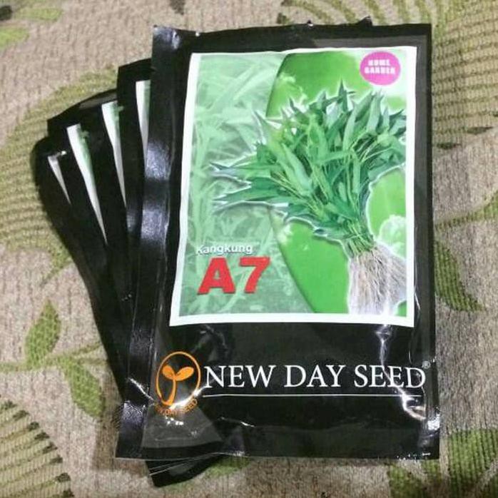 

Benih Bibit Kangkung A7 Merk New Day Seed, Kemasan Asli Best Quality