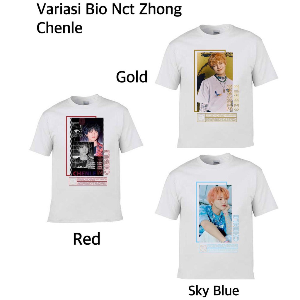 Baju Variasi Bio Nct Zhong Chenle / Nct Dream / SM Entertaiment