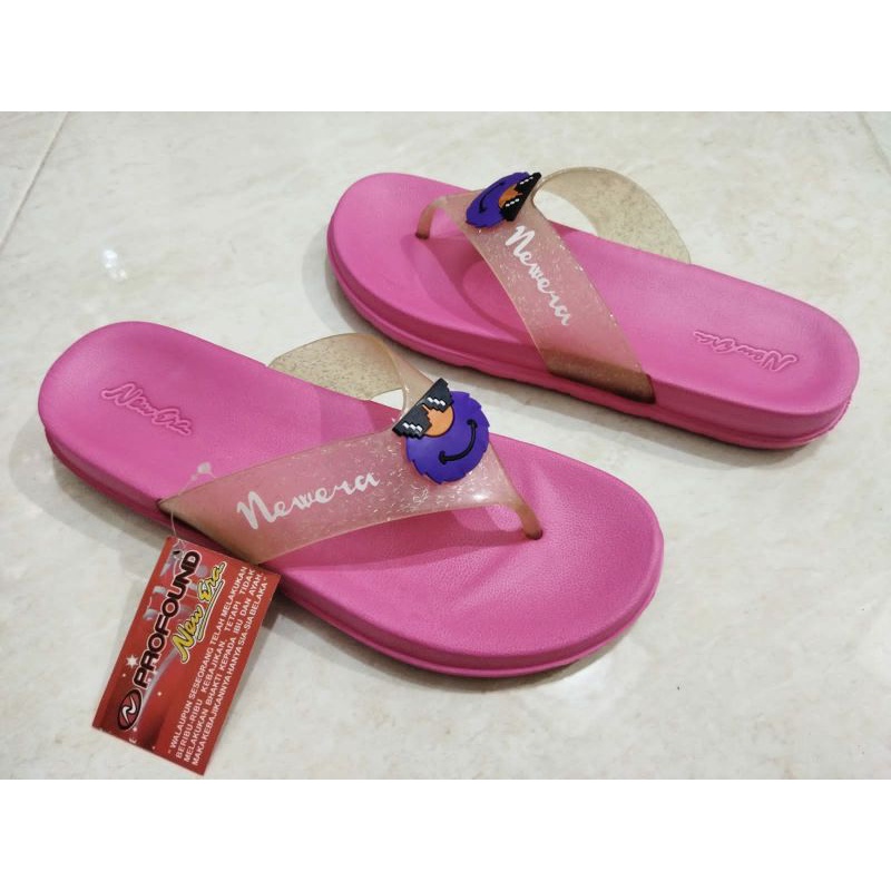 Sandal Jepit Wanita New Era Karakter Kartun