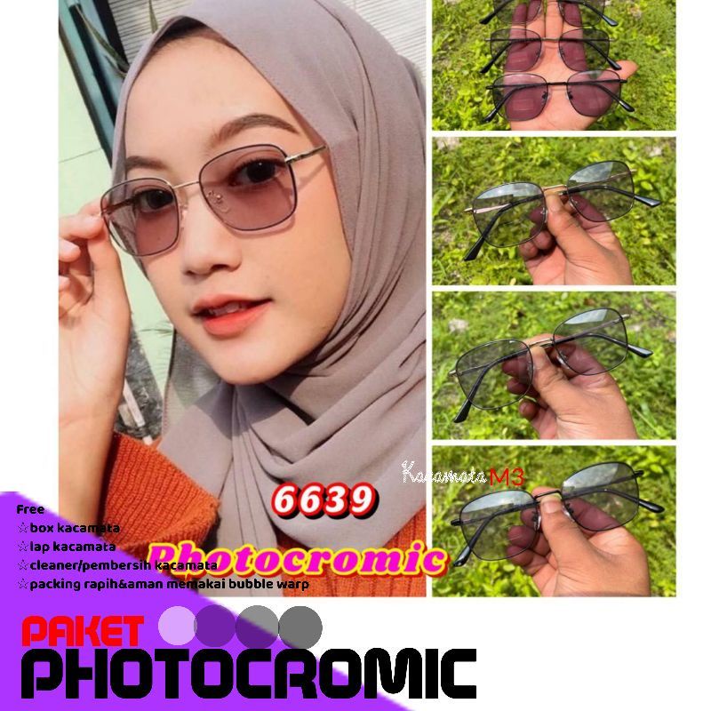 kacamata photocromic ,kacamata wanita,kacamata pria(khusus normal)no minus,plus,cyl