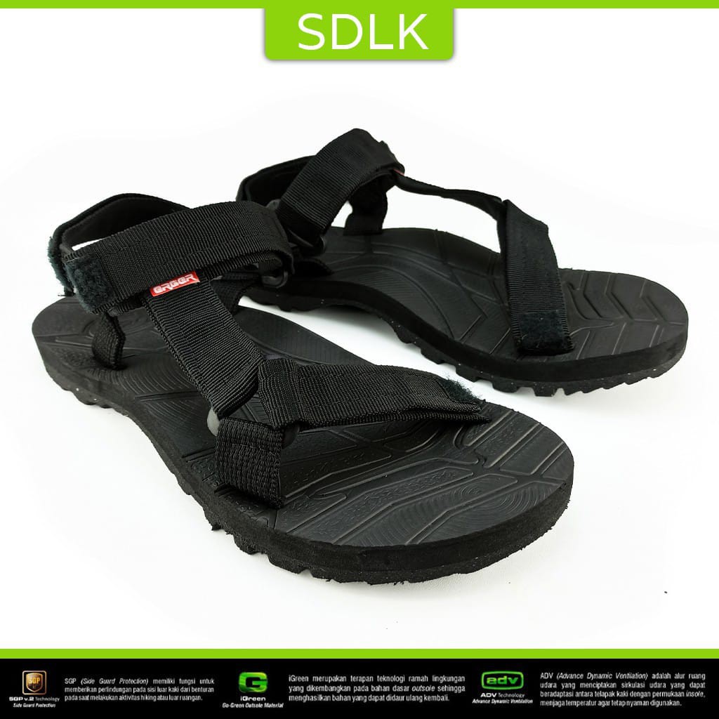 Sandal Gunung Pria Wanita Sandal Kenip Gunung Outdoor | Sendal Adventure Hiking Jepit Kenip