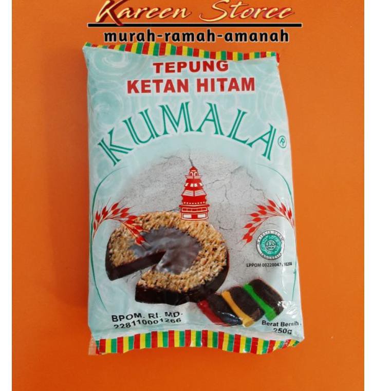 

[COD] Tepung ketan hitam Kumala 250g