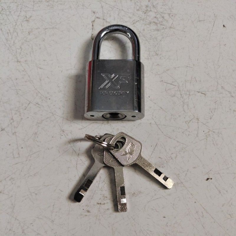 xptool gembok 40 pendek / gembok nekel 40mm pdk xptool