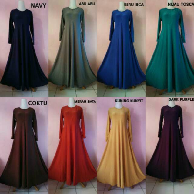MAXI GAMIS JERSEY SUPER POLOS BUSUI GROSIR TANAH ABANG