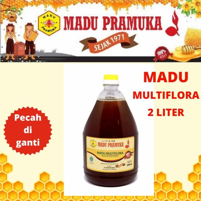 

Diskon madu pramuka MULTIFLORA 2 liter 2000 ml Diskon