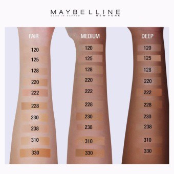 Belia Maybelline Fit Me Matte Poreless Foundation Kulit Normal Berminyak Matte