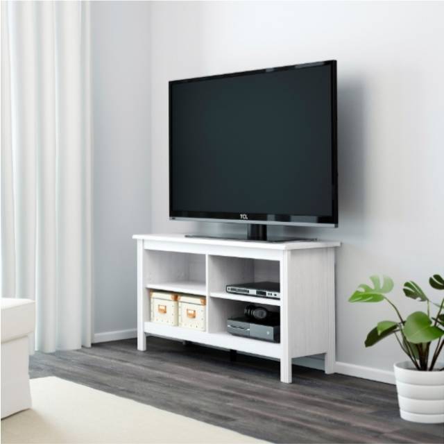 Meja TV Minimalis, Putih