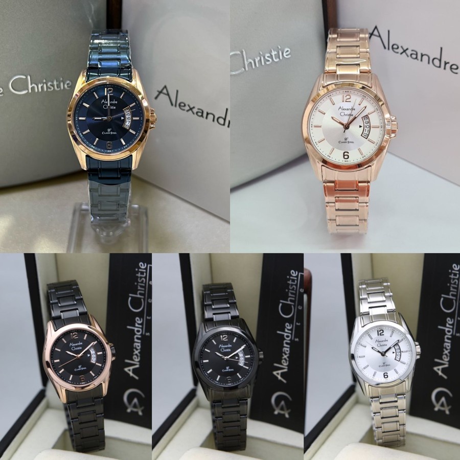 JAM TANGAN WANITA ALEXANDRE CHRISTIE AC 8289 AC8289 READY ORIGINAL