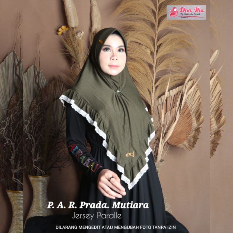 455 JILBAB DOA IBU JERSEY VARALE RENDA REMPEL/HIJAB DOI ORI BY BUNYAMIN TERBARU