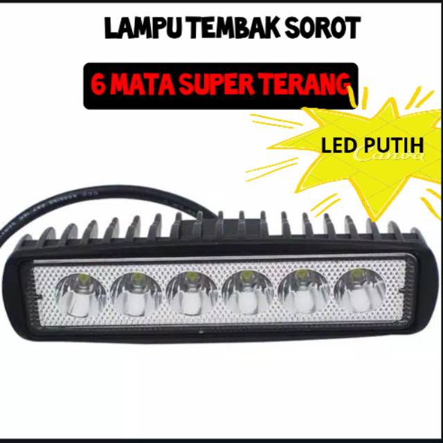 LAMPU TEMBAK SOROT SUPER TERANG