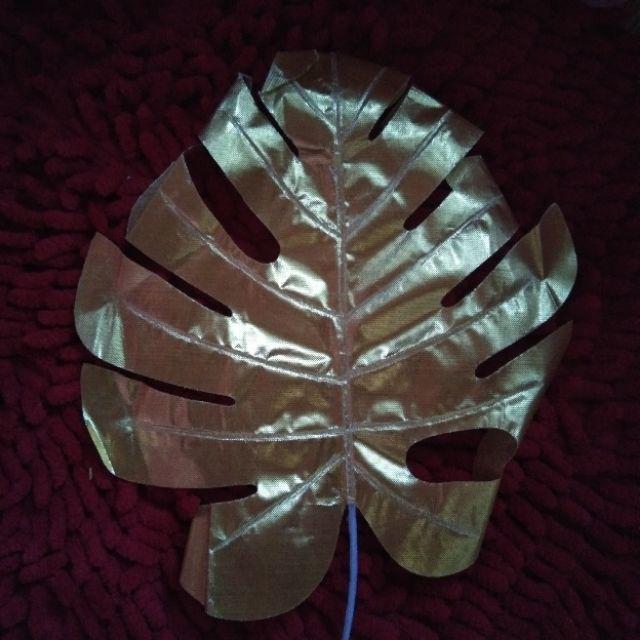 Daun Monstera Artificial Daun Hias  Palsu Ekor  Naga  Plastik 