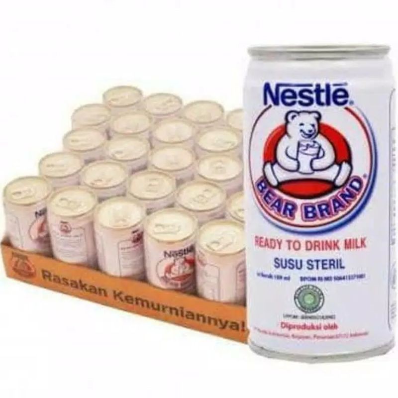 susu beruang bear brand 30 kaleng/sekarton