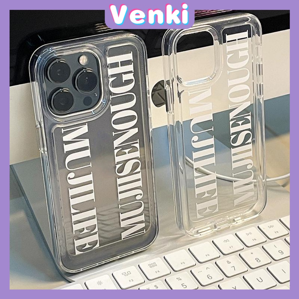 iPhone Case Clear Case Soft Thick TPU Shockproof HD Super Transparent Protection Camera Plating Button English Label For iPhone 13 Pro Max iPhone 12 Pro Max iPhone 11 iPhone 7 Plus