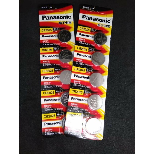 Baterai Jam Tangan Panasonic 2025 , Baterai Kancing CR 2025 Panasonic