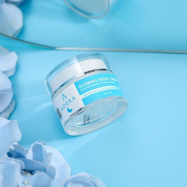 IdU0g0F--Paket Adera Glowing 3 Serum dan 4 Pelengkap Cream, Facial Wash, Toner, - 1 DAK + 4 GLOW