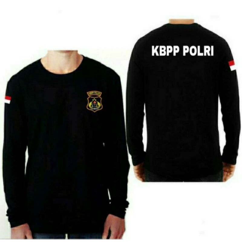 Kaos semi formal kbpp polri / baju longslevee kbpp polri