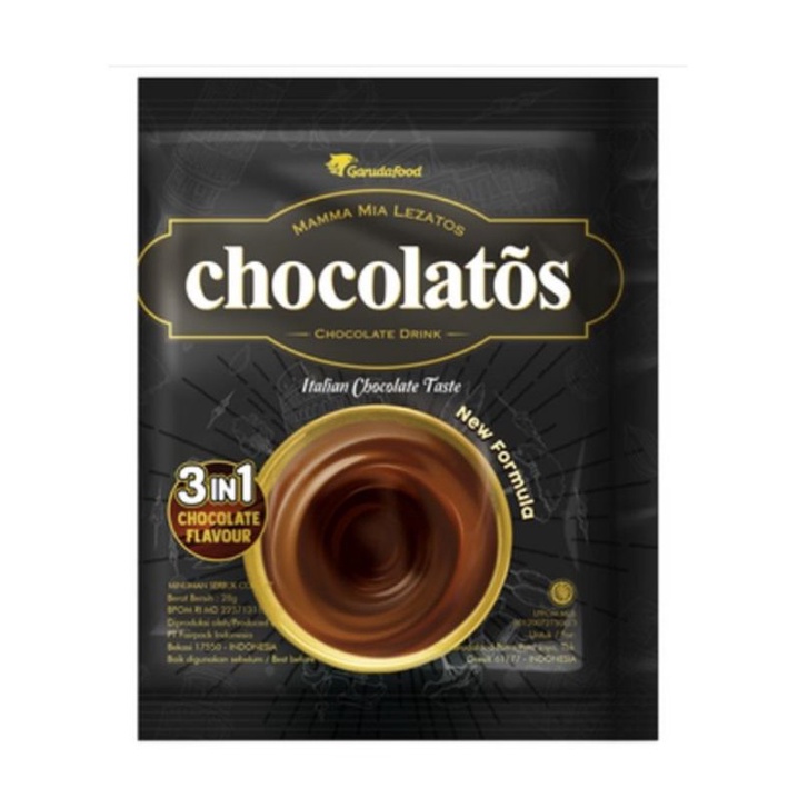 

Chocolatos Chocolate Drink 28gr @10Sachet - Minuman Serbuk