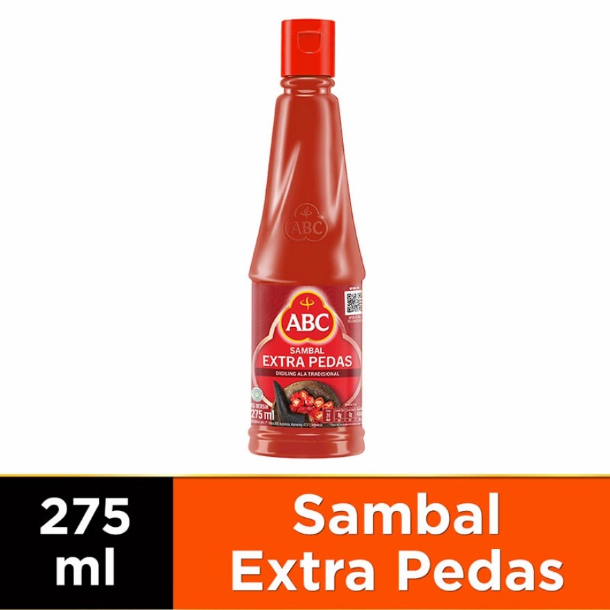 

ABC Sambel Extra Pedas Botol 275ml