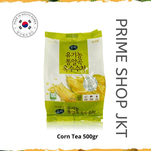 

Pure Korean Roasted Corn Tea Minuman Teh Biji Jagung Khas Korea 500 Gr