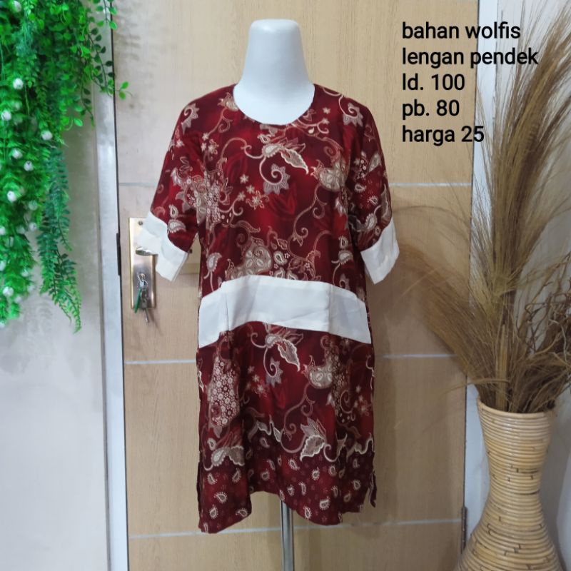 PRELOVED BAJU BATIK WANITA / (PART 1) / PL ATASAN BATIK WANITA / BAJU BEKAS-23
