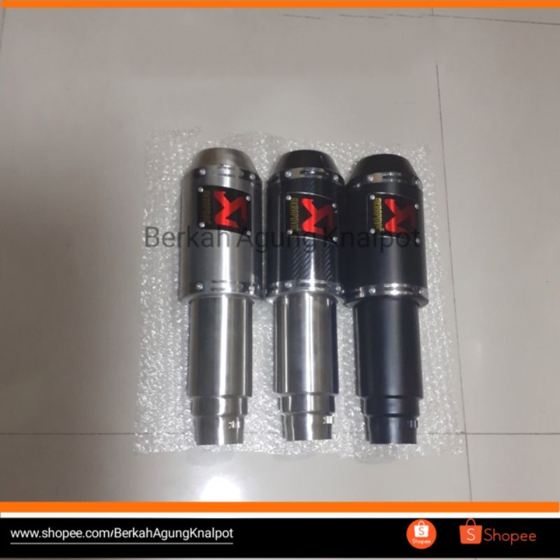 #Ekzos Akrapovic#Botol Akrapovic#Muffler Akrapovic#Slincer Akrapovic Inlet 50/51mm