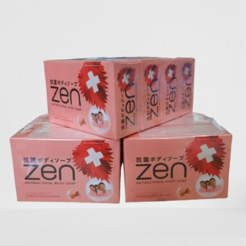 SABUN ZEN SHISO&amp;SANDALWOOD BANDED  70GRAM ISI 4PCS LEBIH HEMAT