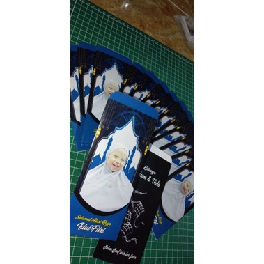 

10 pcs Amplop lebaran panjang (uang tanpa lipat) / amplop THR
