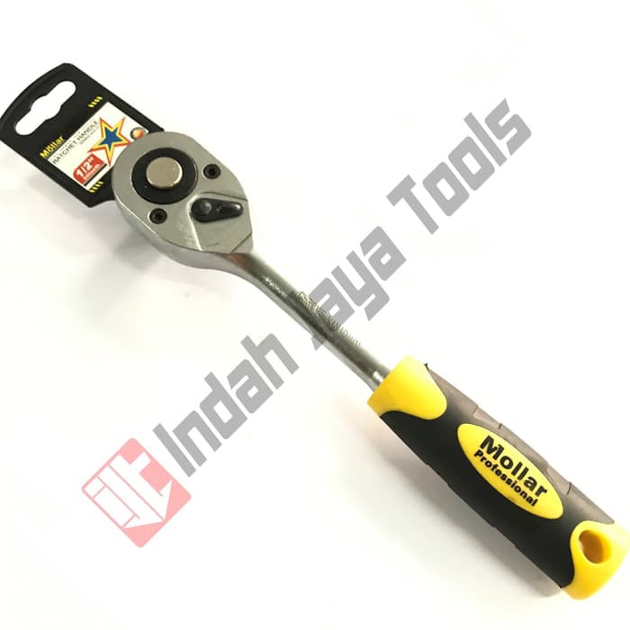 MOLLAR Gagang Kunci Sok Ratchet 1/2 Inch - Rachet Otomatis