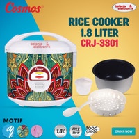 COSMOS RICE COOKER MAGIC COM CRJ 3301 PENANAK NASI cosmos