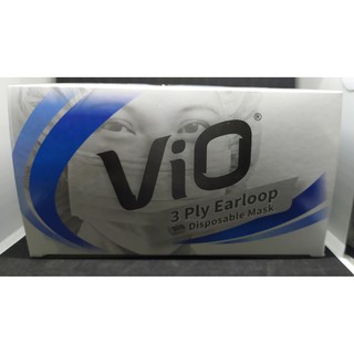  Masker  Vio  3 Ply Earloop  Disposable Mask Shopee Indonesia