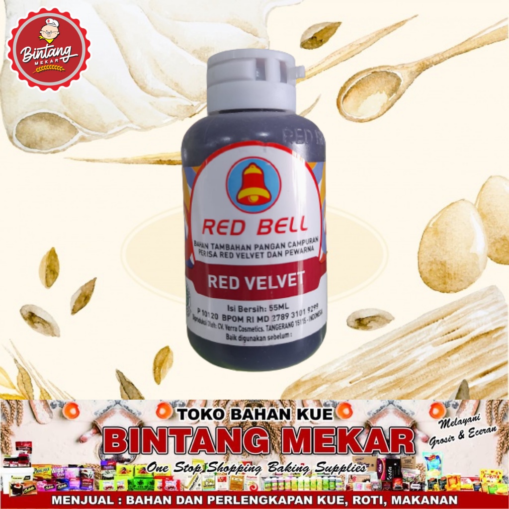 

Pasta/Perisa RED BELL Redvelvet 55ml