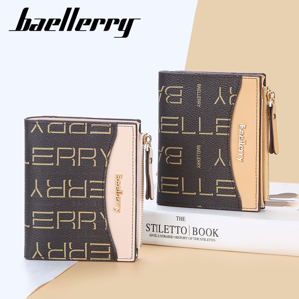 BAELLERRY N2505 Dompet Wanita Kecil Bahan Kulit PU Leather Premium WATCHKITE WKOS