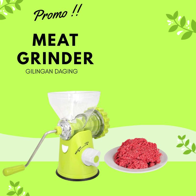 MEAT GRINDER / GILINGAN DAGING / GILINGAN DAGING MANUAL / PENGGILING DAGING MANUAL