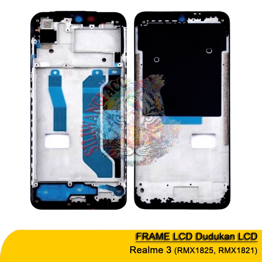 Frame LCD Dudukan Tatakan LCD Realme 3 RMX1825 RMX1821
