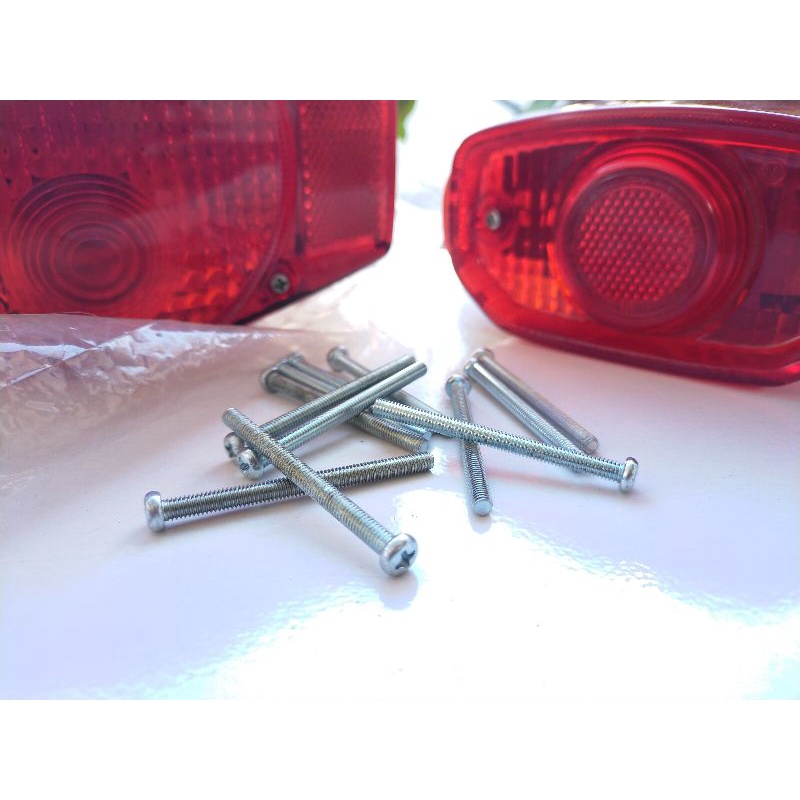 baut mika stop stoplamp lampu belakang v75 rs100 rs125 L2g gt80 rd125 rd350 v80 c70 c90 cb100 cb125 