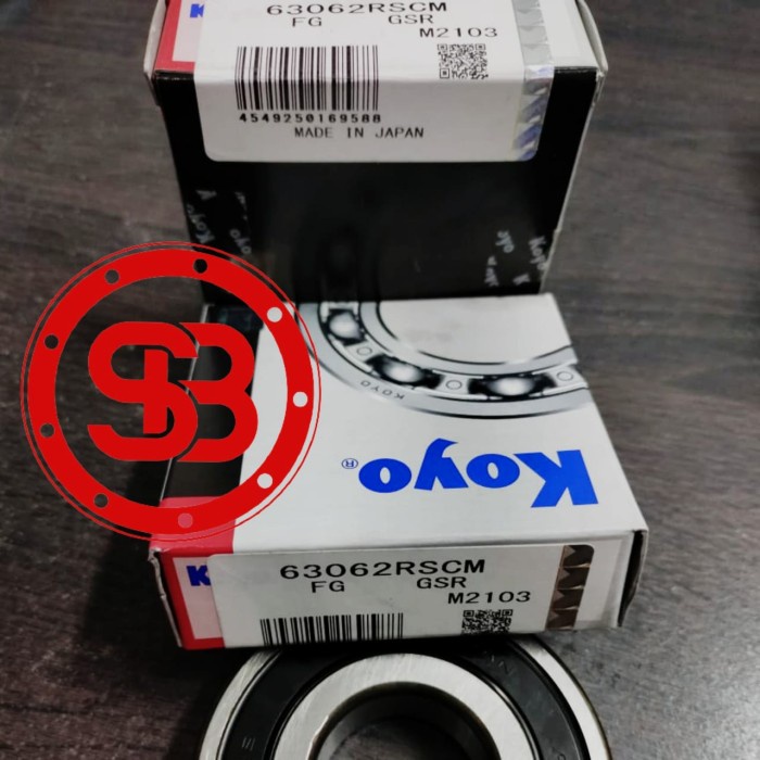 Bearing 6306 2RS / 6306 2RS C3 KOYO JAPAN ORIGINAL