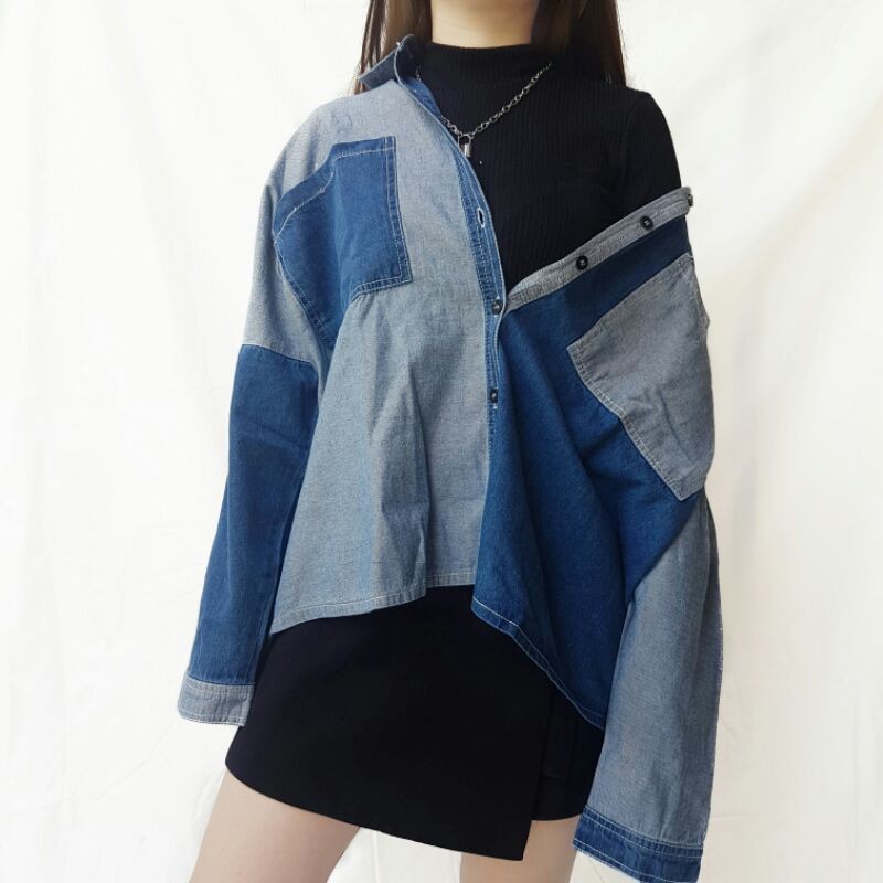 

(NEW With Tag) Dery 2 Colours Shirt