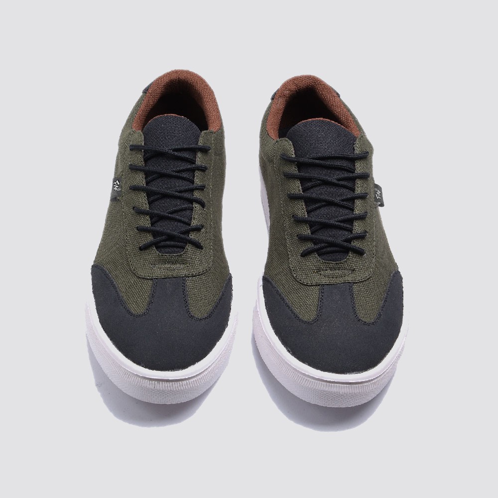 ATOM GREEN ARMY |ManNeedMe x FSTP| Sepatu Sneakers Pria Casual ORI